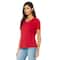 6 Pack: BELLA+CANVAS® Short Sleeve Women's V-Neck T-Shirt